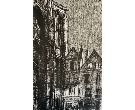 Sir Muirhead Bone, Night Cityscape (XVII), numbered print. 29cm H x 43cm WSir Muirhead Bone (23 March 1876 – 21 October 1953)