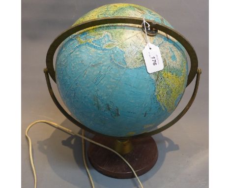A 20th Century Danish globe lamp