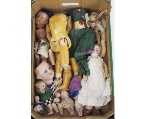 Porcelain Dolls and Others Collection Including Armand Marseille 
