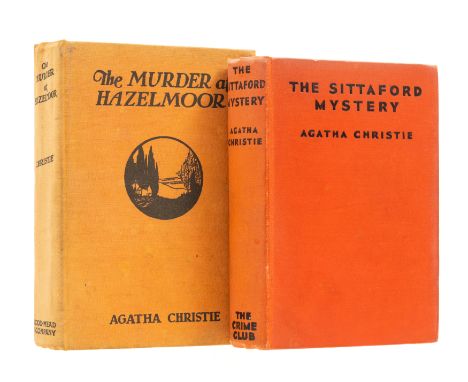 Christie (Agatha) The Sittaford Mystery, first English edition, 6pp. advertisements, light browning to endpapers and half-tit
