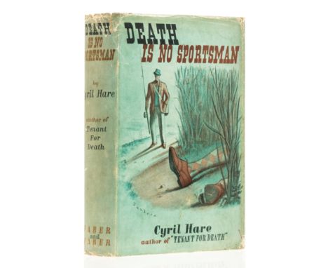 Hare (Cyril) Death is No Sportsman, first edition, frontispiece, some light scattered spotting, ink initials to front free en