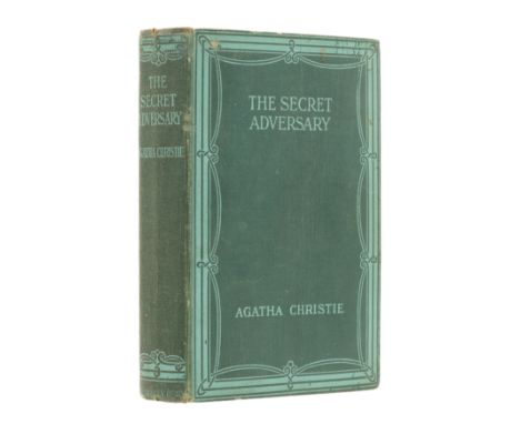 Christie (Agatha) The Secret Adversary, first edition, 4pp. advertisements at rear, scattered foxing to early pages, original
