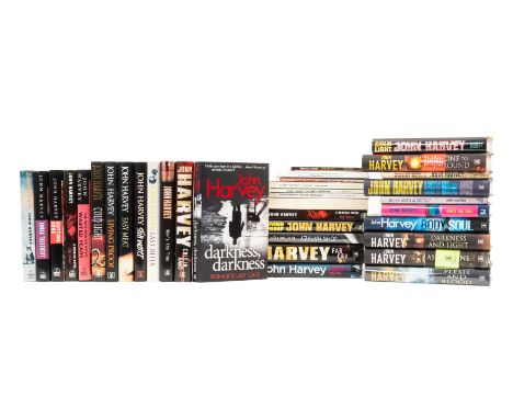 Harvey (John) [The Resnick series], 13 vol., first editions, all but Now's the Time and Darkness, Darkness signed by the auth