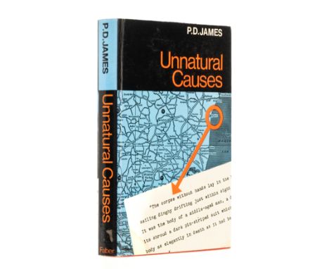 James (P.D.) Unnatural Causes, first edition, signed by the author on title, light browning to endpapers, original red cloth 