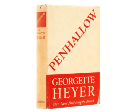Heyer (Georgette) Penhallow, first edition, ink ownership inscription to title, original brown cloth lettered in white, light