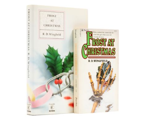 Wingfield (R.D.) Frost at Christmas, first hardback edition, signed by the author on front free endpaper with Typed Letter si