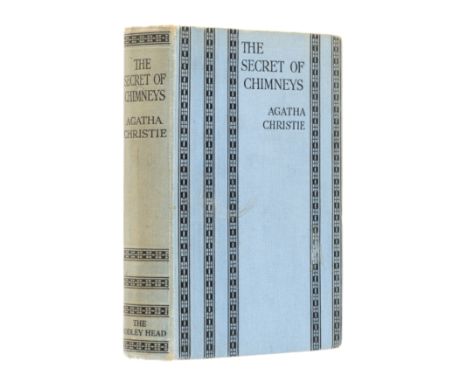 Christie (Agatha) The Secret of Chimneys, first edition, 2pp. advertisements, occasional foxing and scattered spotting, ink o