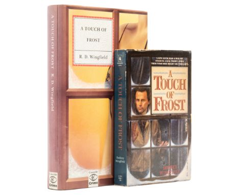 Wingfield (R.D.) A Touch of Frost, first hardback edition, signed by the author on front free endpaper with Autograph Note si