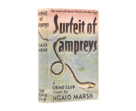 Marsh (Ngaio) Surfeit of Lampreys, first edition, 4pp. advertisements with tearing to final f., very light toning to endpaper