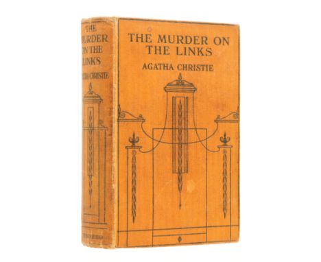 Christie (Agatha) The Murder on the Links, first edition, 8pp. advertisements, Times Book Club to rear pastedown, neat ink ow