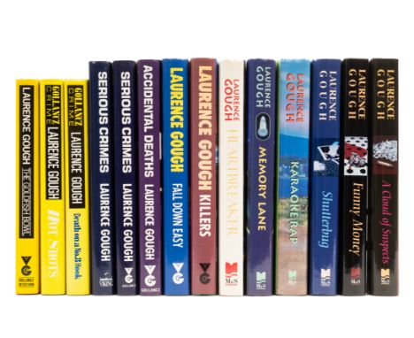 Gough (Laurence) [The Willows & Parker mysteries], 13 vol., first English editions, original boards, dust-jackets, some light