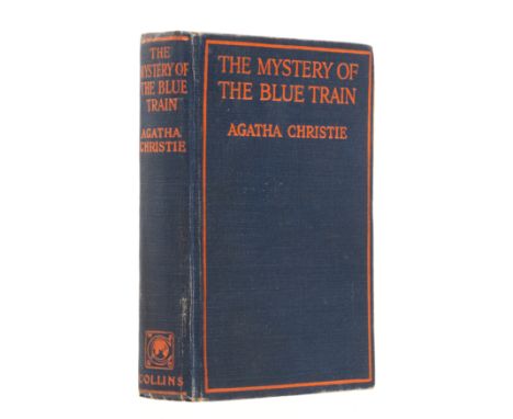 Christie (Agatha) The Mystery of the Blue Train, first edition, Times Book Club label to rear pastedown, light toning on fron