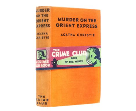 Christie (Agatha) Murder on the Orient Express, first edition, 2pp. advertisements, scattered foxing, original orange cloth l