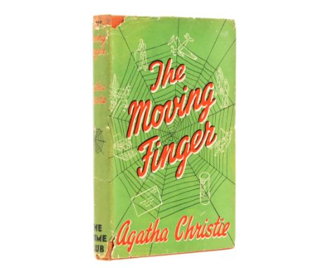Christie (Agatha) The Moving Finger, first English edition, very light cockling to front free endpaper, internally fine, orig
