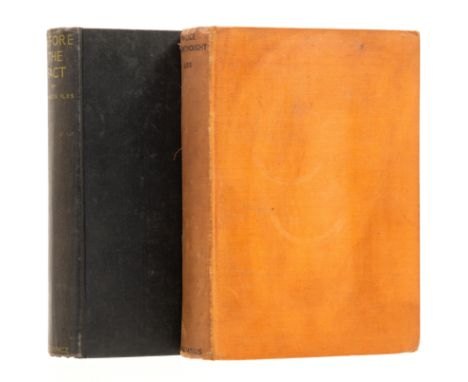 [Berkeley (Anthony)], "Francis Iles". Malice Aforethought, first hardback edition, 1p. advertisement at front, some very ligh