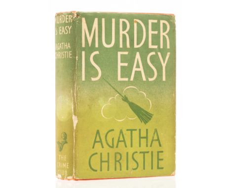 Christie (Agatha) Murder is Easy, first edition, signed by the author on front free endpaper, 2pp. advertisements, light brow