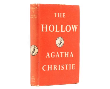 Christie (Agatha) The Hollow, first English edition, contemporary ink gift inscription and an ownership inscription in anothe