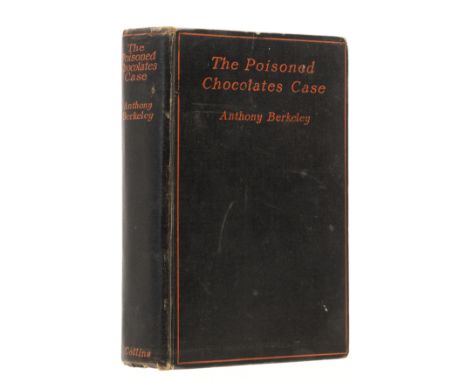 Berkeley (Anthony) The Poisoned Chocolates Case, first edition, 6pp. advertisements, some very occasional marginal spotting, 
