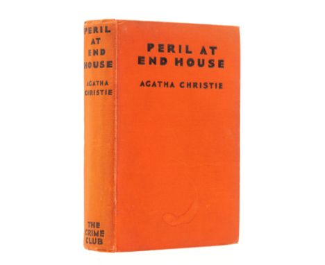 Christie (Agatha) Peril at End House, first English edition, 4pp. advertisements, ownership name in biro on front free endpap