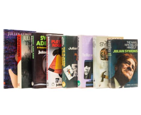 Symons (Julian) [The Joan Kahn-Harper series], 8 vol., comprising The Man Who Killed Himself, "One of my favourite books", ja