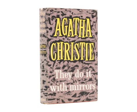 Christie (Agatha) They Do It With Mirrors, first English edition, very light spotting to endpapers, original orange cloth let