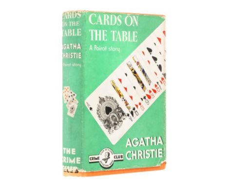 Christie (Agatha) Cards on the Table, first edition, ownership name on lightly cockled front free endpaper, some light fore-e