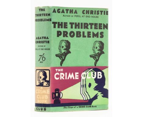 Christie (Agatha) The Thirteen Problems, first edition, 6pp. advertisements, some light spotting to initial and later pages, 