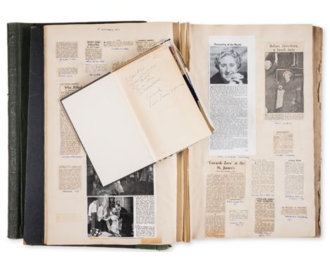 Christie (Agatha).- Saunders (Peter) The Mousetrap Man, first edition, signed presentation inscription from the author, origi
