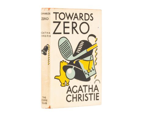 Christie (Agatha) Towards Zero, first English edition, original original cloth, very lightly mottled, very thin strip of fadi