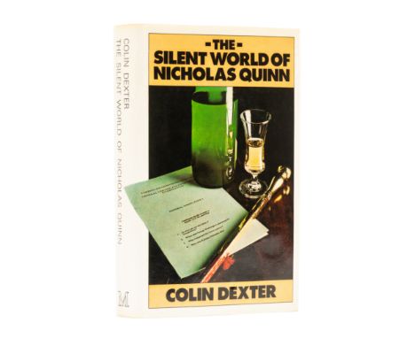 Dexter (Colin) The Silent World of Nicholas Quinn, first edition, signed by the author on title, original black boards letter