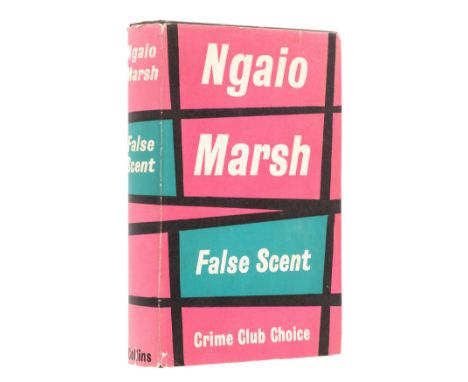 Marsh (Ngaio) False Scent, first edition, signed by the author on title, a few scattered spots to early and later pages, Foyl