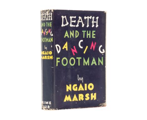 Marsh (Ngaio) Death and the Dancing Footman, first edition, original cloth lettered in black, light fading and spotting to sp