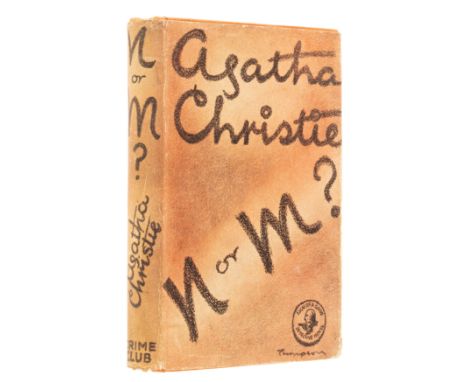 Christie (Agatha) N or M?, first English edition, internally clean and crisp, original orange cloth with spine lettered in bl