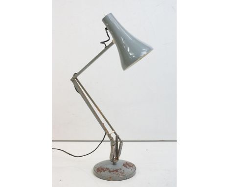 Mid 20th century ' Anglepoise Lighting Ltd ' Model 90 grey enamel anglepoise lamp 