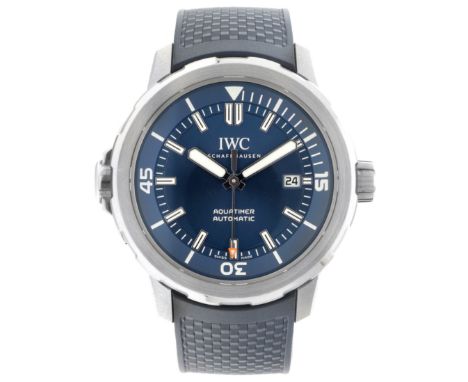 No Reserve - IWC Aquatimer Automatic IW328801 - Men's Watch - 2022. Case: steel - strap: rubber - automatic - box, documents,