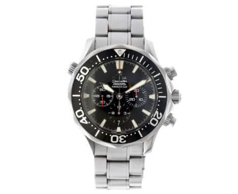 Omega Seamaster 'America's Cup' 25945000 - Men's watch - 2003. Case: steel - bracelet: steel - automatic - box, documents, ce