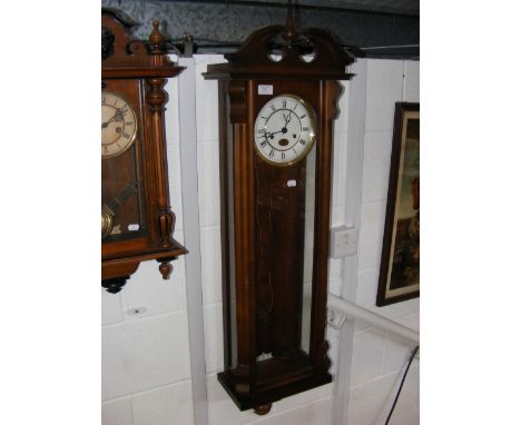 An original Kieninger West German longcase wall clock 