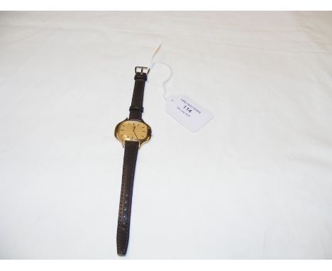 A vintage Omega De Ville wrist watch 
