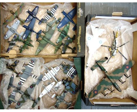 TWENTY-FIVE DIECAST MODEL AIRCRAFT  most by Corgi, various scales, most mint or near mint, all unboxed.