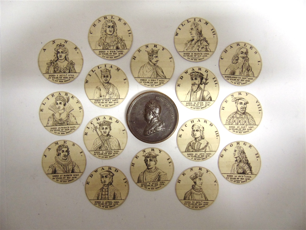 A CHRONOLOGY OF THE SOVEREIGNS OF ENGLAND early 19th century