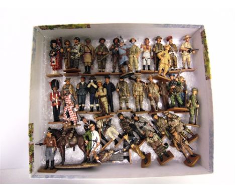 FORTY DEL PRADO MODEL SOLDIERS  mostly of 20th century period, all unboxed.