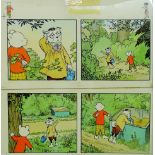 BESTALL, ALFRED MBE (1892-1986) British (AR), Rupert Annual, 4 original pieces of artwork, pen,