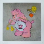 EINE, BEN (born 1970) British (AR), Scare Bear (Pink), a signed limited edition print on card,