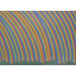 HUGHES, PATRICK, Rainbows, signed limited edition print for The Big Issue. 70 x 50 cm.