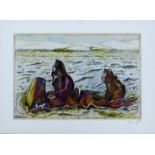 CHILDISH, BILLY (born 1959) British (AR), The Boatmen, a signed limited edition print on card,