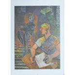 PHILLIPS, TOM (born 1927) British (AR), Hotel de Dream, a signed limited edition print on card,