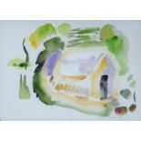 COCKRILL RA FBA, MAURICE (1936-2013) British (AR), House in the Woods, watercolour on paper,