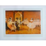 KEATING, TOM (1917-1984) British (AR), The Dancing Class, a signed limited edition print on card,