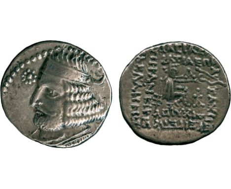 ANCIENT COINS, THE DAVID SELLWOOD COLLECTION OF PARTHIAN COINS (PART FOUR), Orodes II (c.55-38 BC), silver Drachm, minted at 