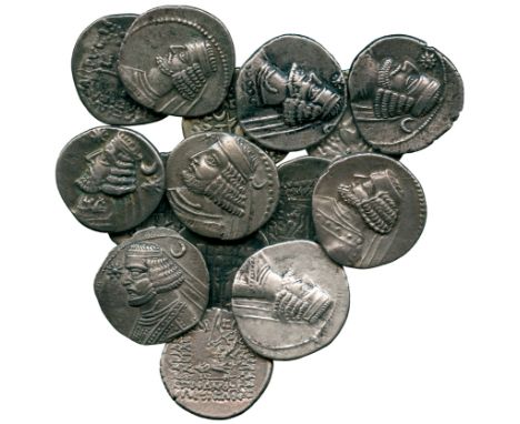 ANCIENT COINS, THE DAVID SELLWOOD COLLECTION OF PARTHIAN COINS (PART FOUR),  Orodes II (c. 55-38 BC), Silver Drachms (20), sh